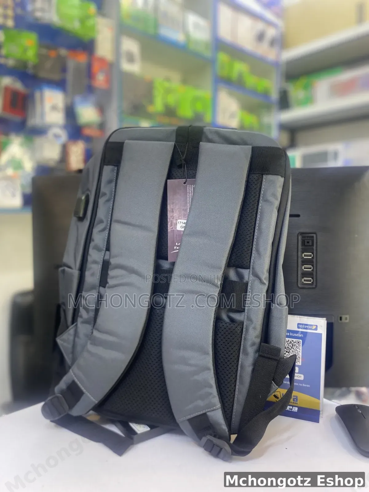 Marcello Laptop Backpack 17" (17167 Leisure Life Fashion Sense)