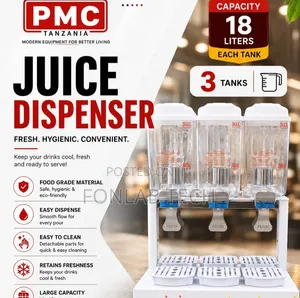 Juice Dispenser 3 Tanks 18l Each