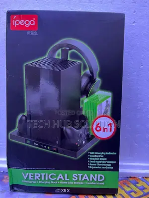 iPega Vertical Stand – Space-Saving Gaming Console Stand