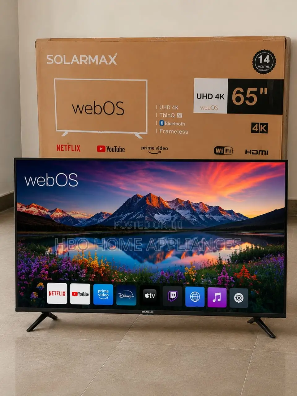 Solarmax Smart TV 65”