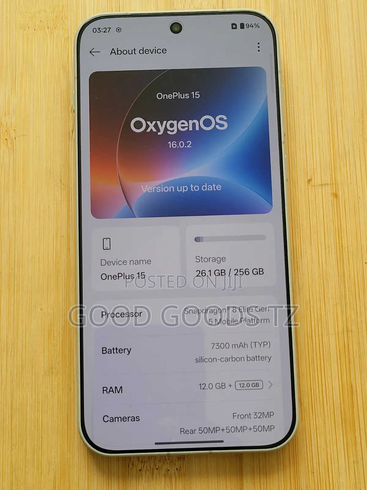 OnePlus 15R 256 GB White