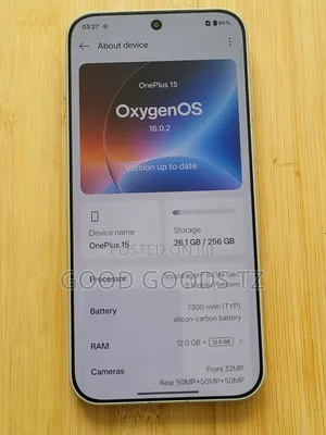 OnePlus 15R 256 GB White