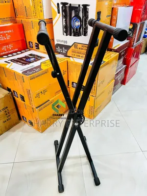 Portable Keyboard Stand Adjustable X-Style Standi Ya Kinanda