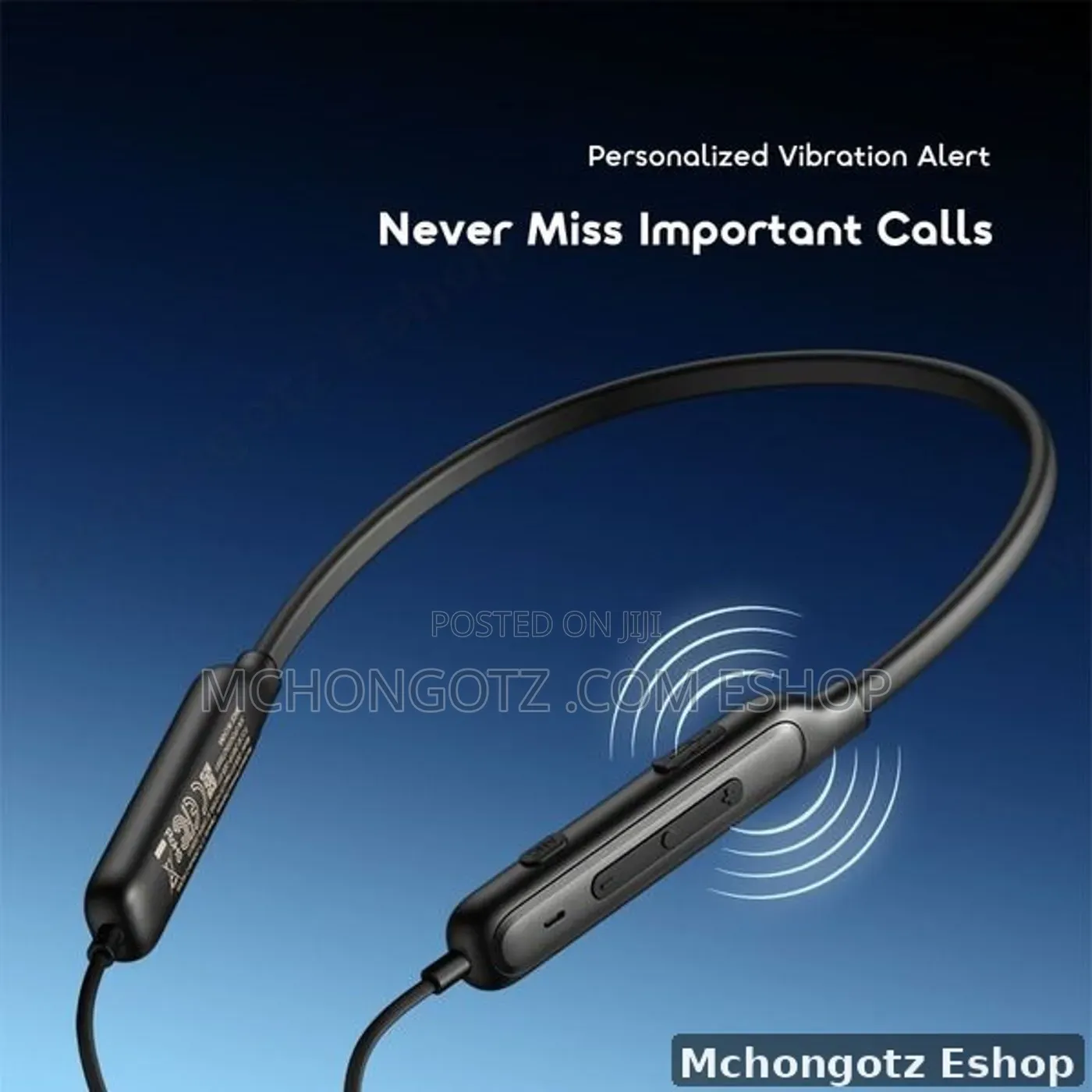 Oraimo Necklace 5 OEB-611 ANC Wireless Neckband Earphones 40 Hours