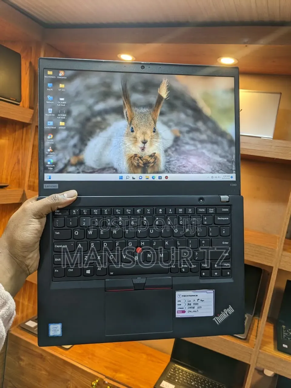 New Laptop Lenovo ThinkPad X390 8GB Intel Core i5 SSD 256GB