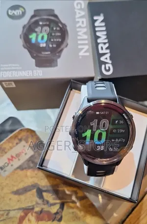 Garmin Forerunner 970 High-End GPS Running and Triathlon Smartwatch