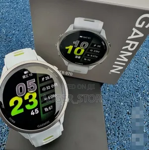 Garmin Forerunner 970 High-End GPS Running and Triathlon Smartwatch