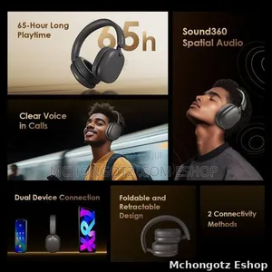 Oraimo BoomPop Lite OHP-317 Wireless Bluetooth Headphones 65 Hours