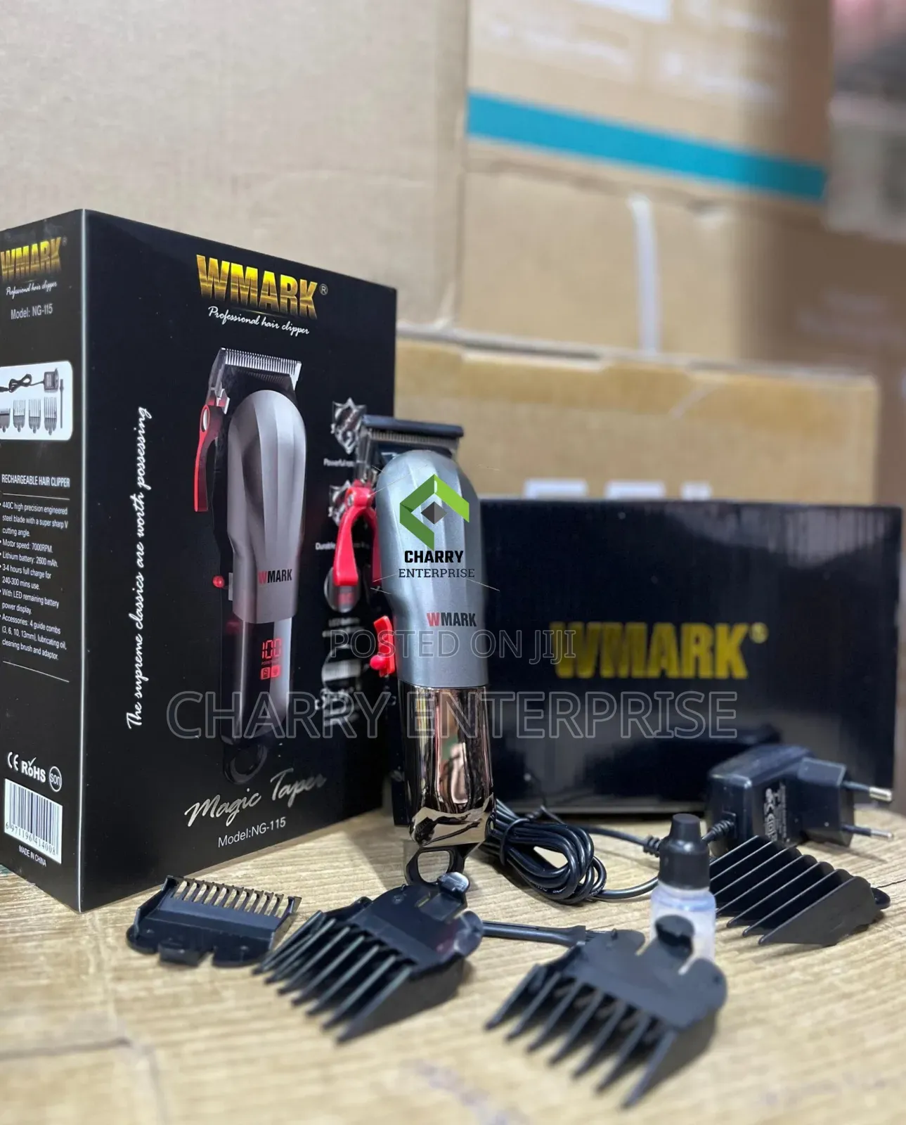 WMARK Professional Cordless Hair Clipper Rechargeable