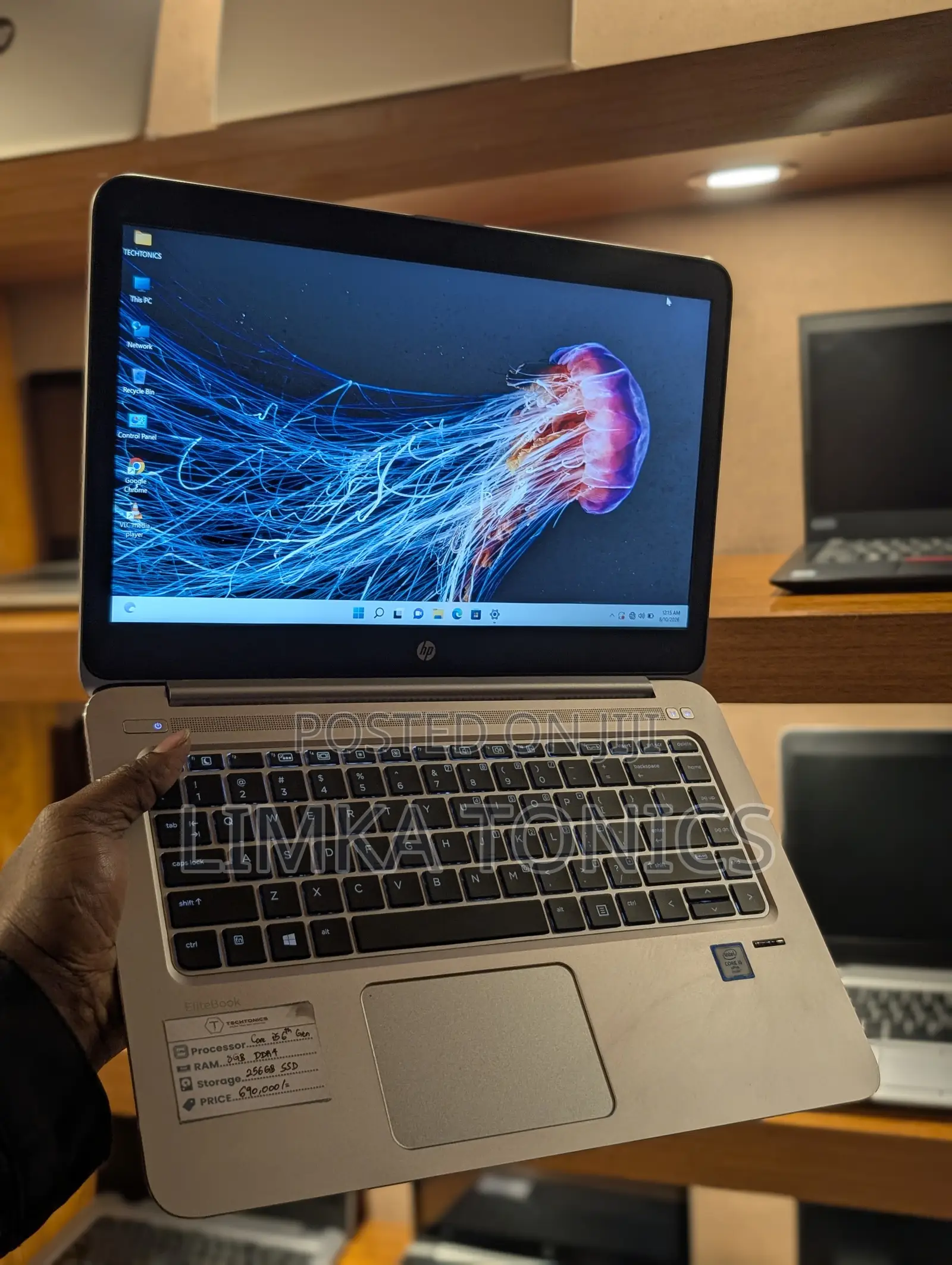 New Laptop HP EliteBook Folio 1040 G3 8GB Intel Core i5 SSD 256GB