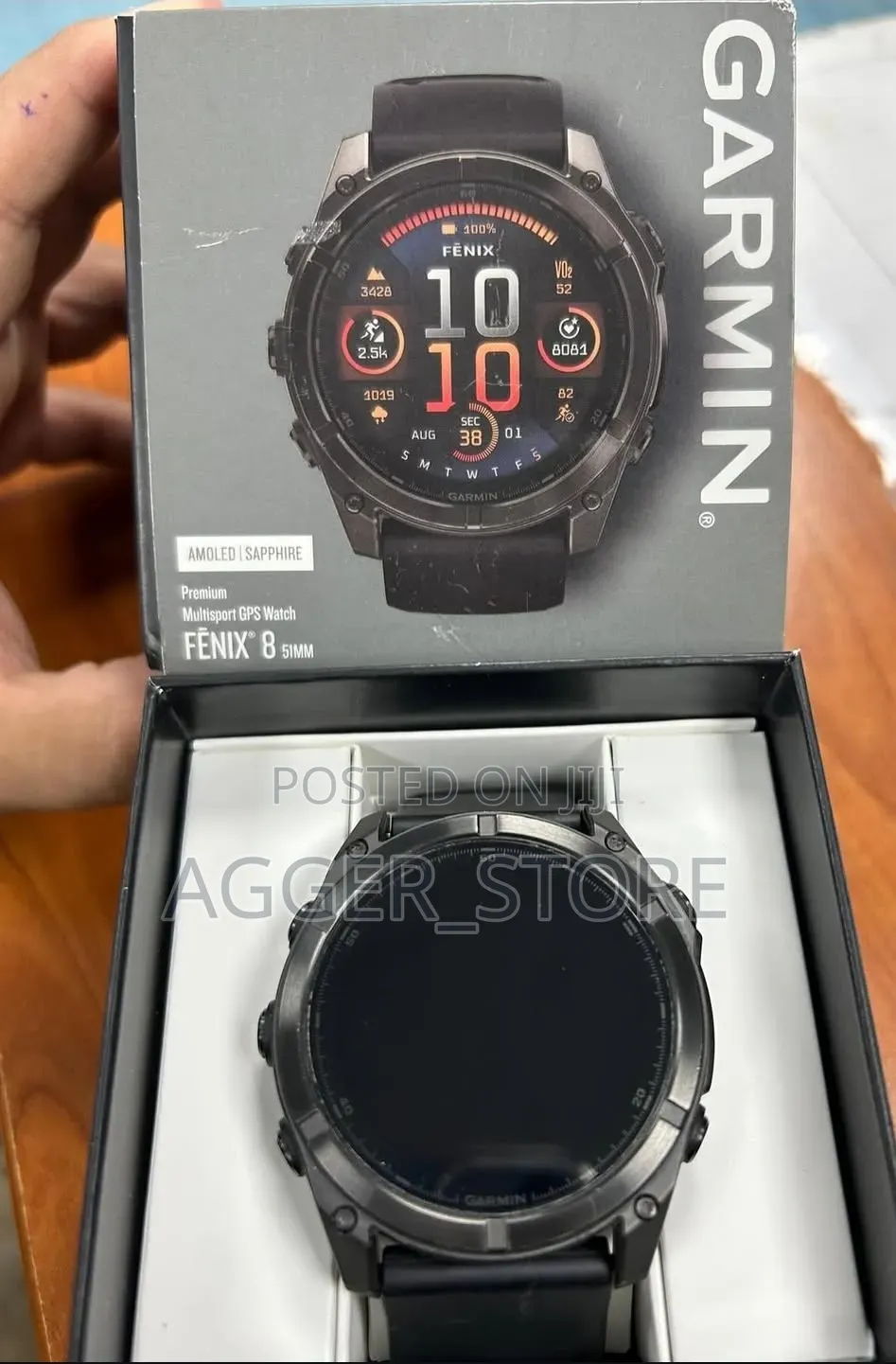 Garmin Fenix 8 51mm AMOLED Sapphire Premium Multisport GPS Smartwatch
