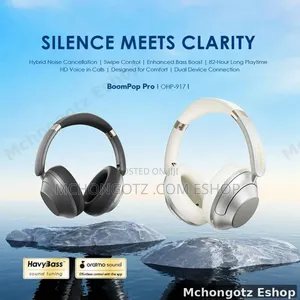 Oraimo BoomPop Pro OHP-917 Bluetooth Headphones ANC 82 Hours Playtime