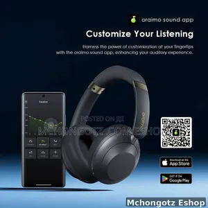 Oraimo BoomPop Pro OHP-917 Bluetooth Headphones ANC 82 Hours Playtime
