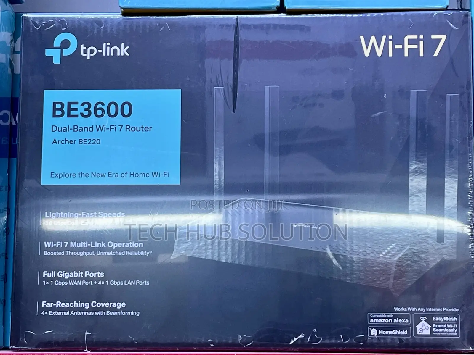 TP-Link Archer BE220 BE3600 WiFi 7 Router
