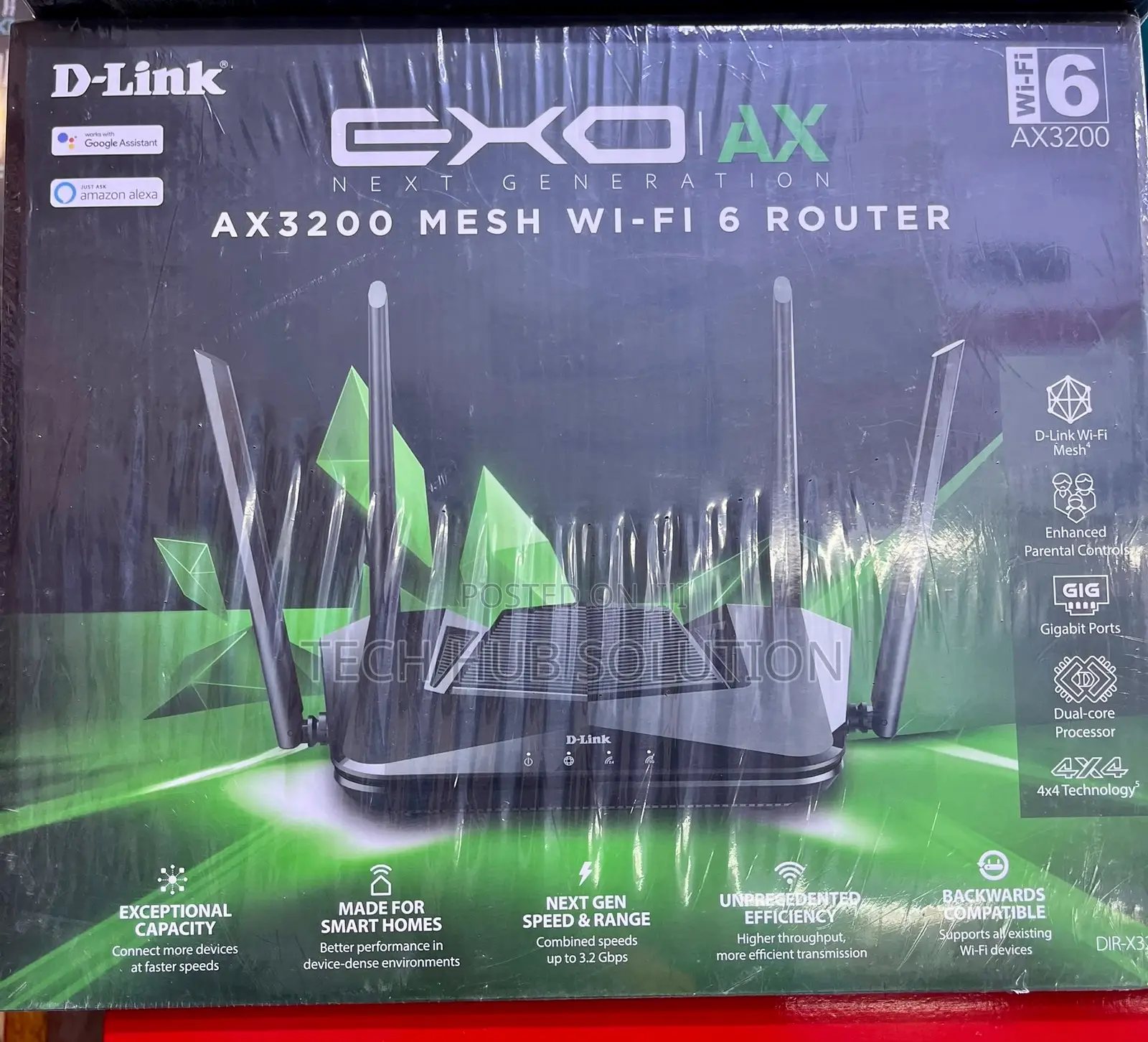 D-Link AX3200 Mesh WiFi6 Router