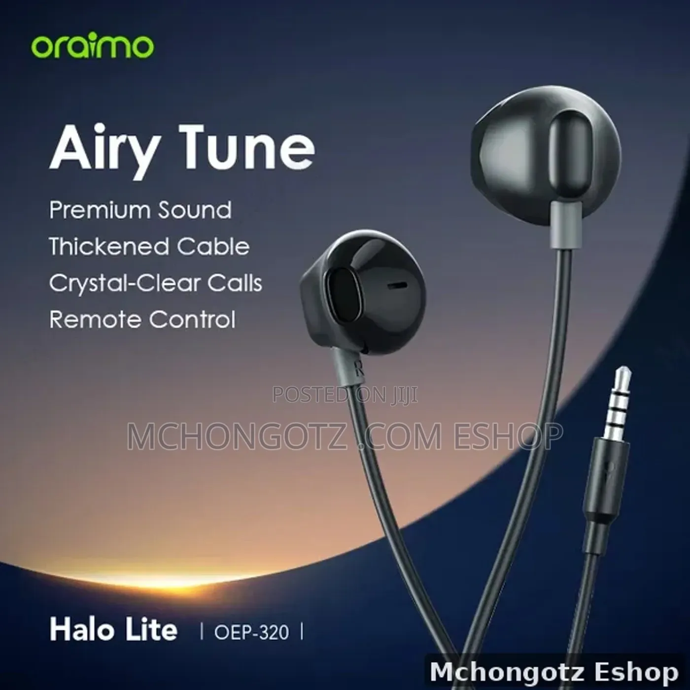 Oraimo Airy Tune Half in-Ear Earphones