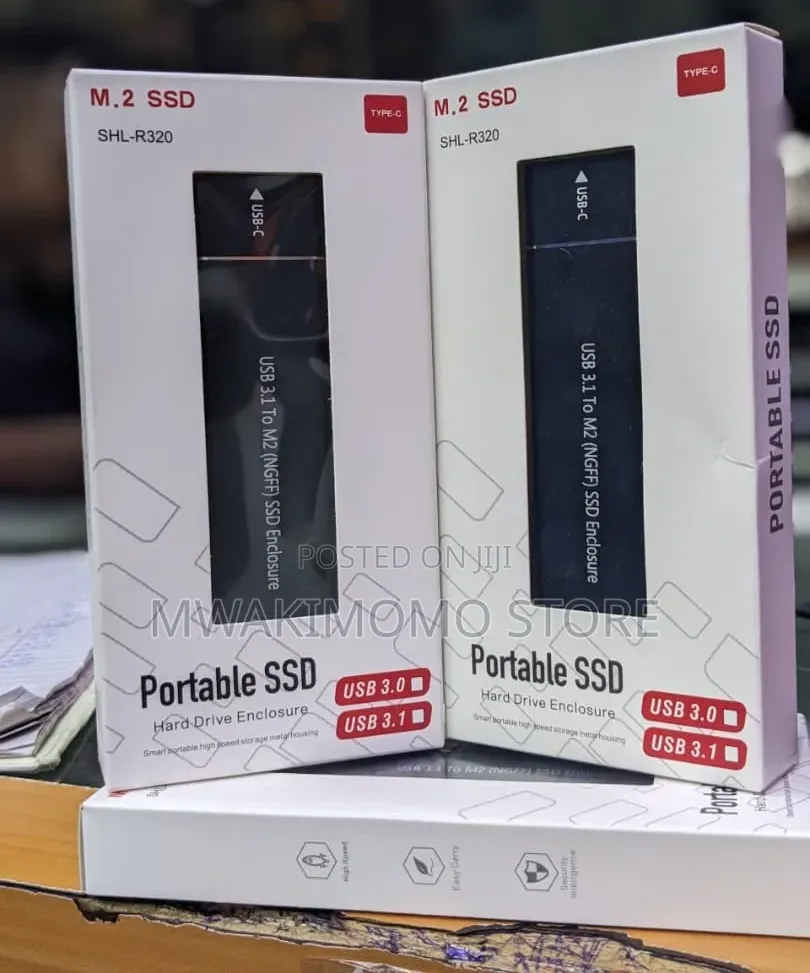 M.2 SSD SHL-R320 Portable External Hard Drive USB C 3.1