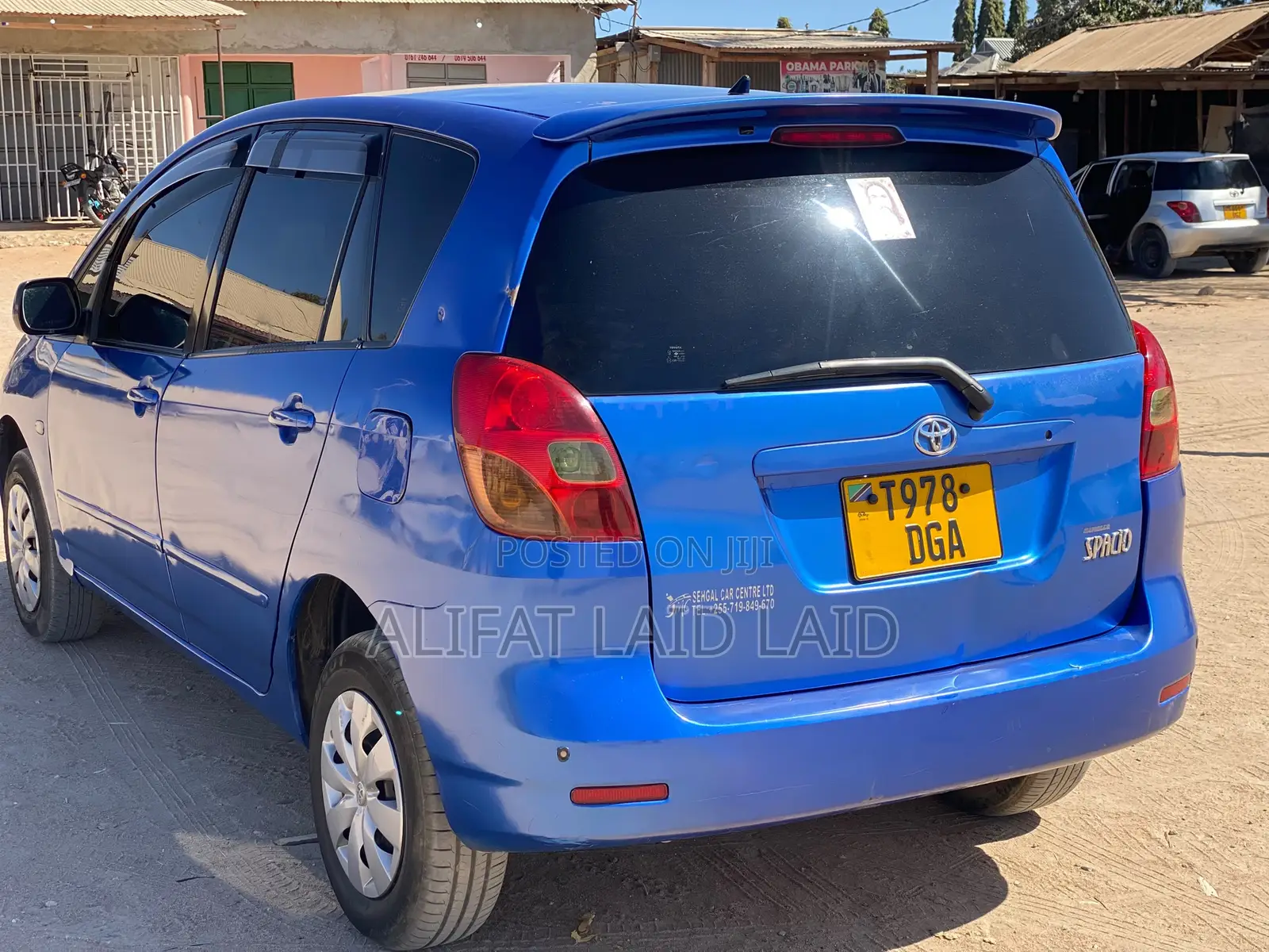 Toyota Corolla Spacio 2004 Blue