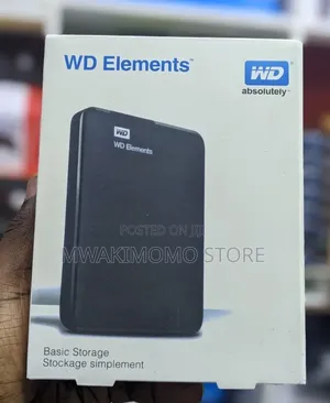 WD Elements Portable External Hard Drive
