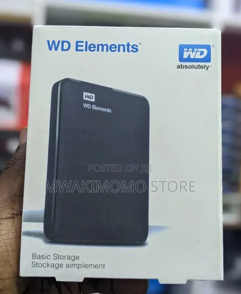 WD Elements Portable External Hard Drive