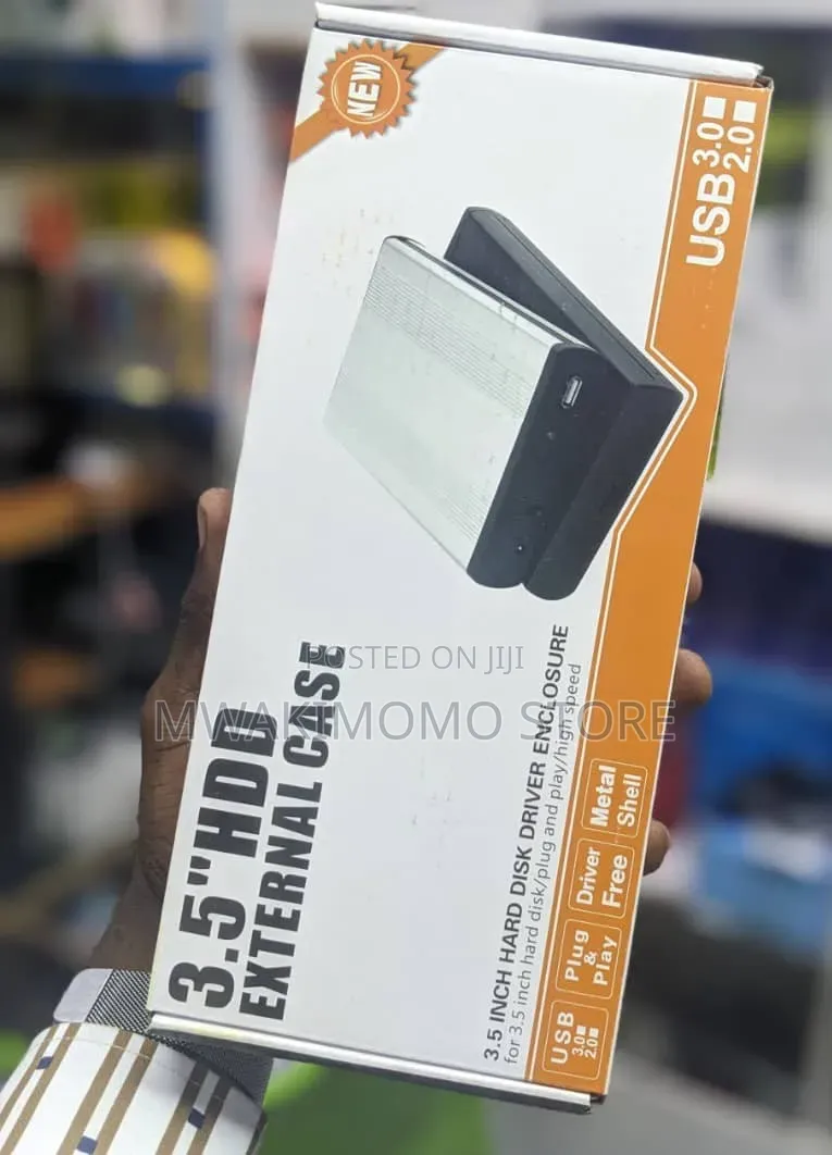 3.5-Inch Desktop External Hard Drive Enclosure