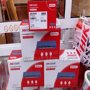Hikvision Poe 8 Port Unmanaged DS-3E0510P-E/M