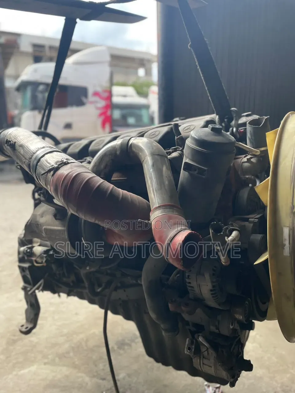 Used High Quality Mercedes Benz Truck Engine