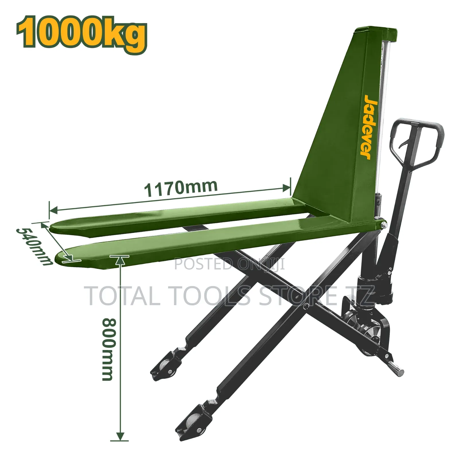 Pallet Stacker Trolley 3 / Scissor Lifting Pallet Stacker 1000kg