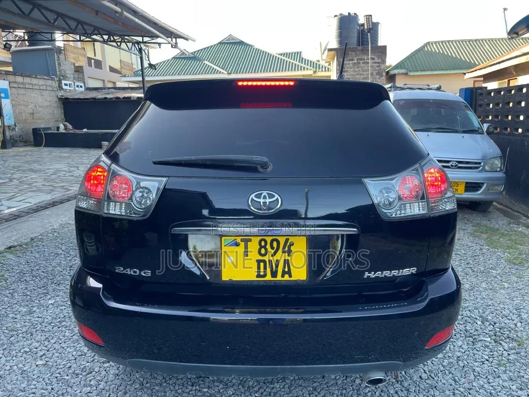 Toyota Harrier 2007 Black