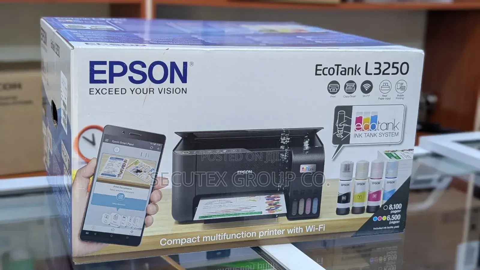 Epson Ecotank L3250 Wi-Fi All-in-One Ink Tank Printer