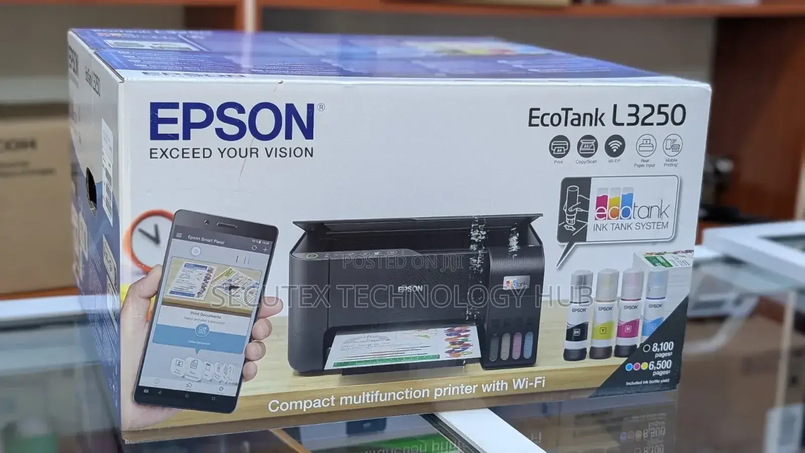 Epson Ecotank L3250 Wi-Fi All-in-One Ink Tank Printer
