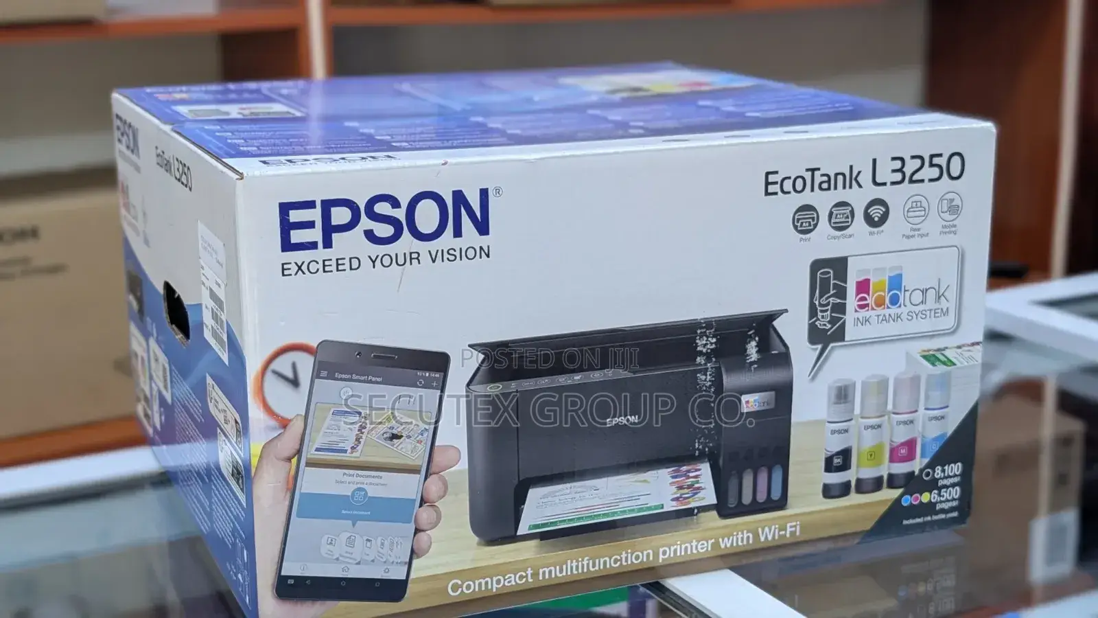 Epson Ecotank L3250 Wi-Fi All-in-One Ink Tank Printer
