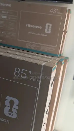 Hisense 85a6q 85” Uhd Smart TV – Brand New