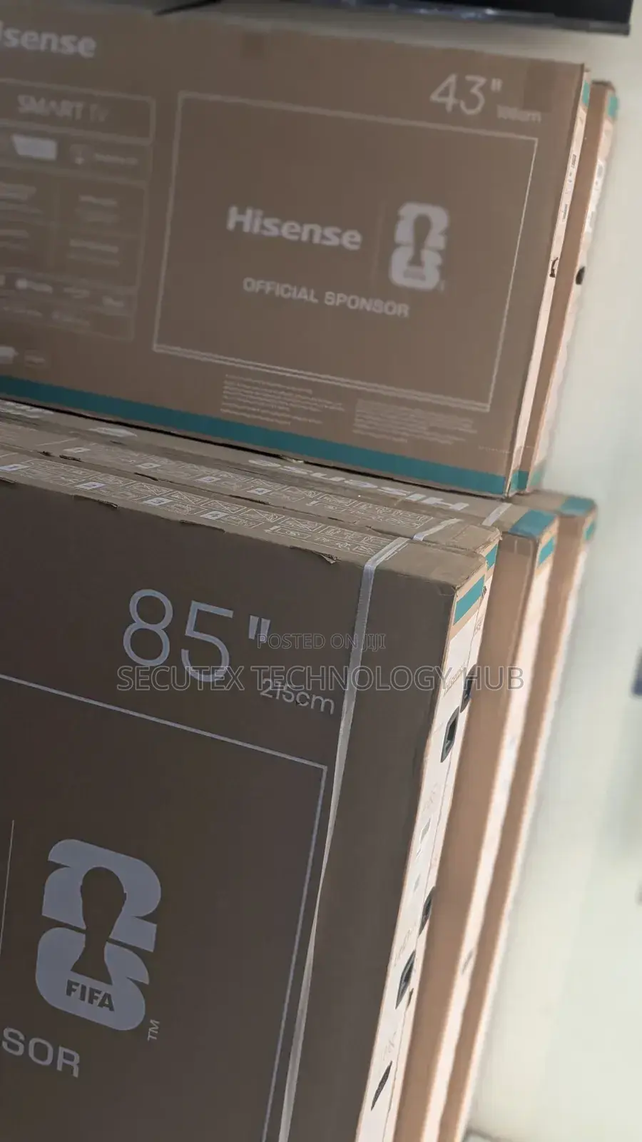 Hisense 85a6q 85” Uhd Smart TV – Brand New