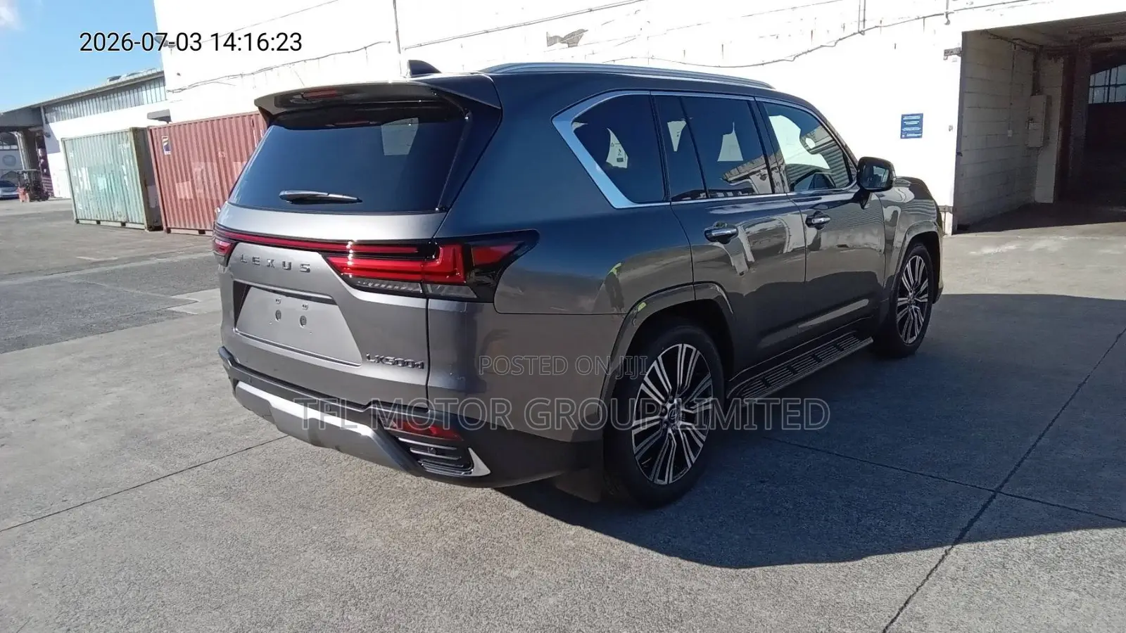 New Lexus LX 500d 2026 Gray