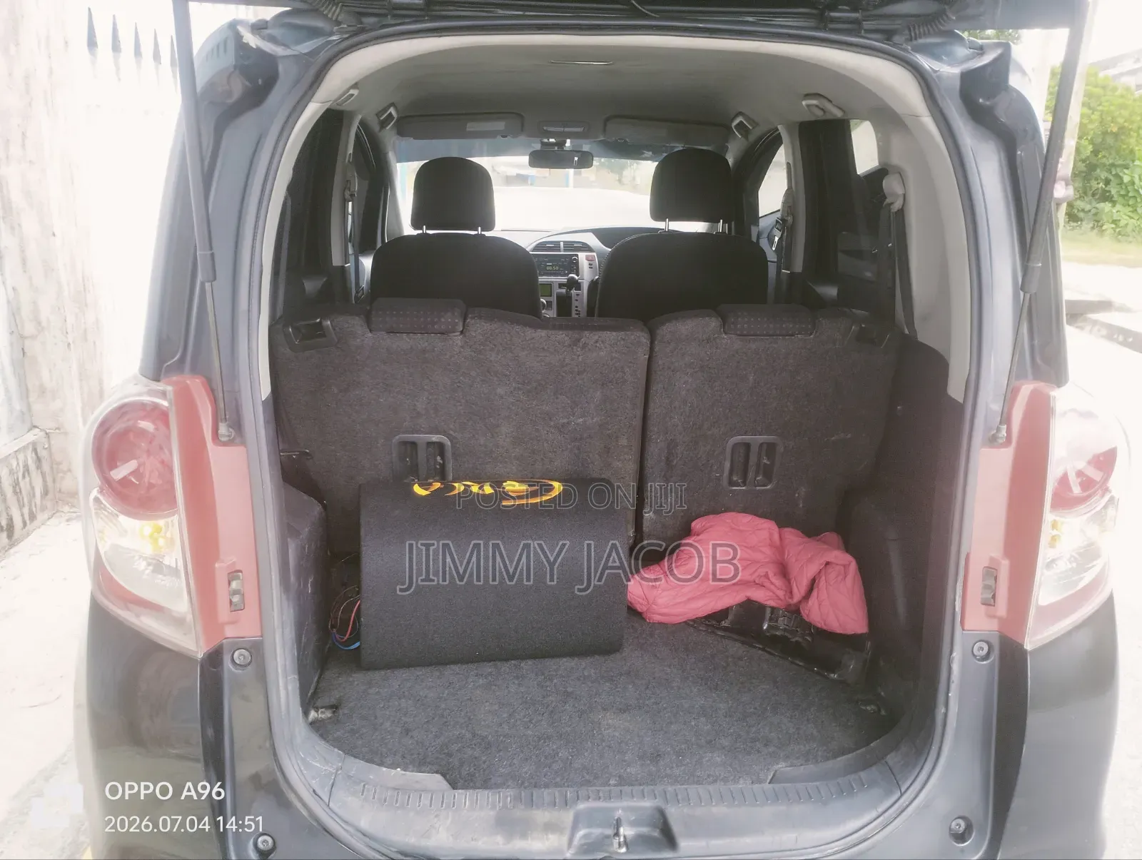 Toyota Ractis 2008 Black