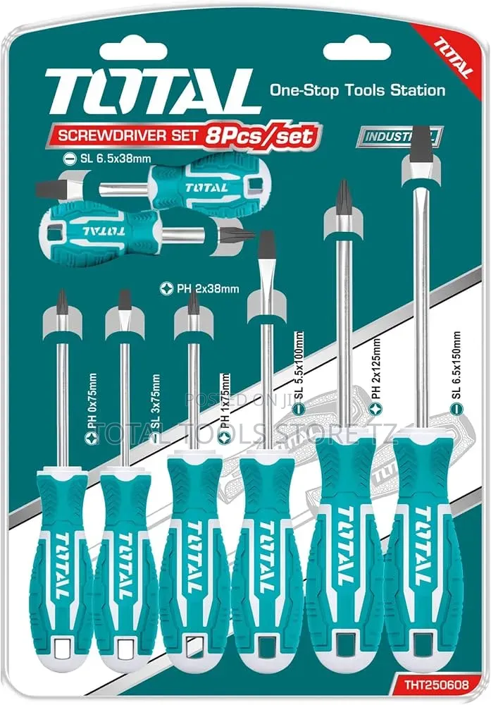 Total Screwdriver Set 8pcs/Set