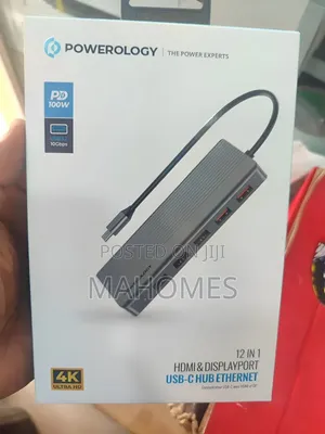 Powerology 12 in 1 Hdmi Displayport
