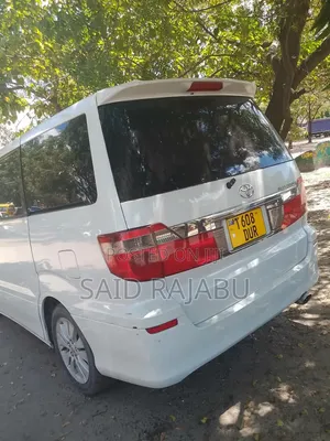 Toyota Alphard 2008 White