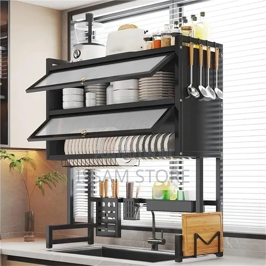 Sink Dish Drainer Drying Rack