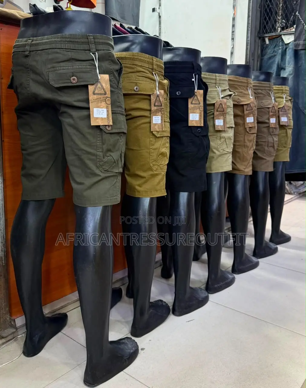 Cargo Pants Multi-Pocket Cargo Shorts