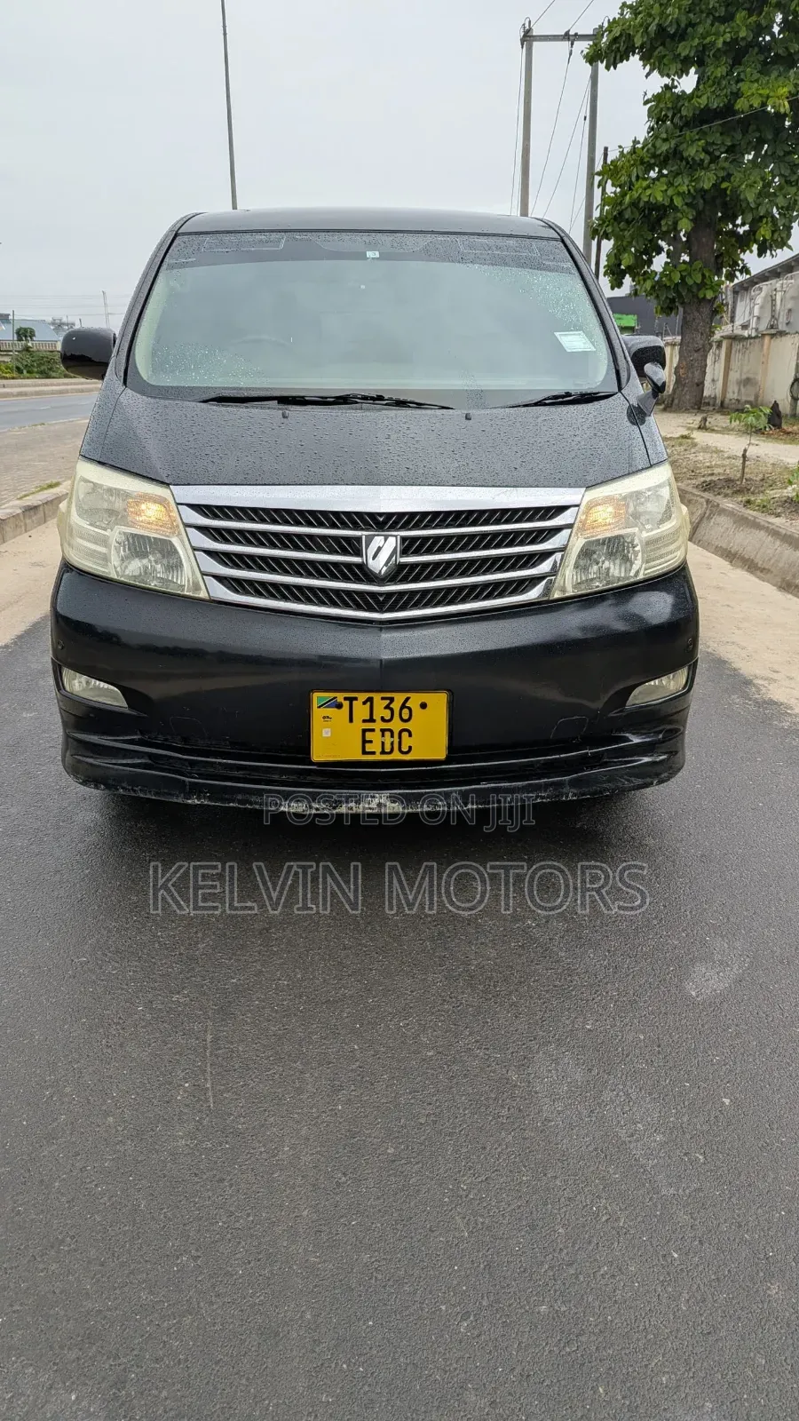 Toyota Alphard 2007 Black