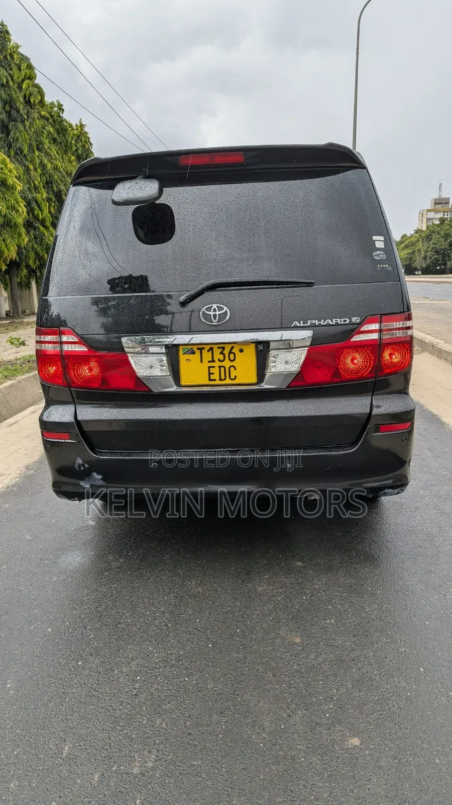 Toyota Alphard 2007 Black