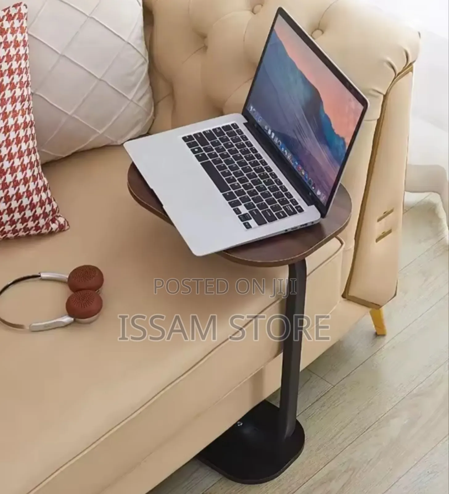 C-Shaped Side Table
