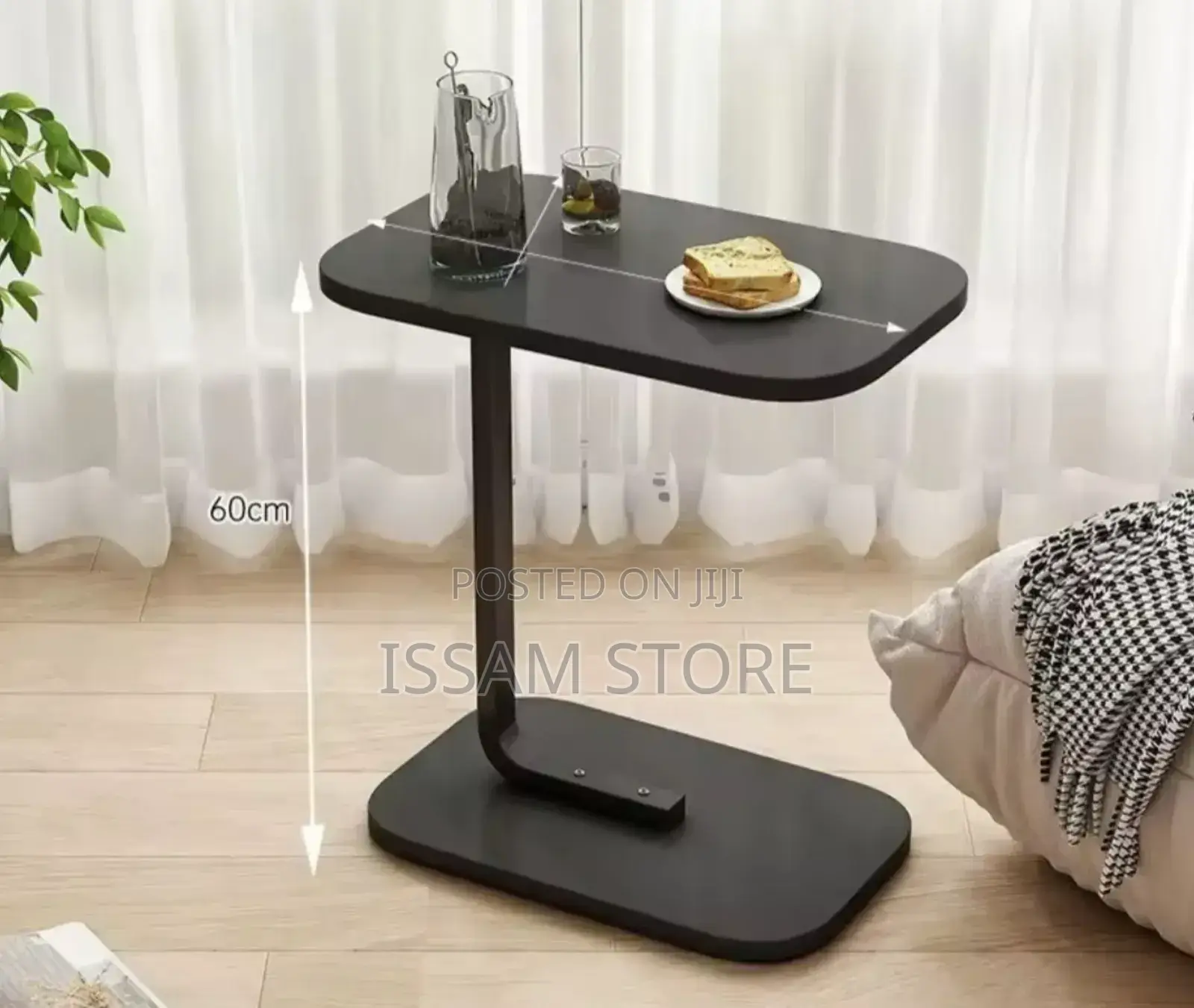 C-Shaped Side Table