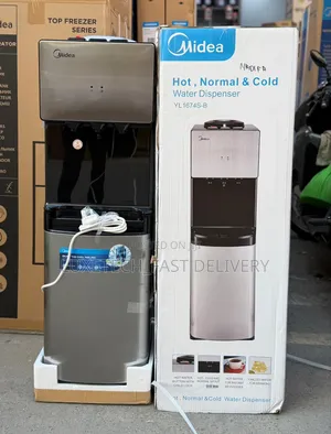 Midea Hot Cold Water Dispenser – Top Loading With 20L Storage Fridge