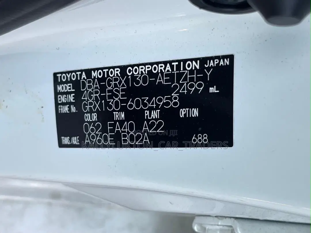 Toyota Mark X 2010 White