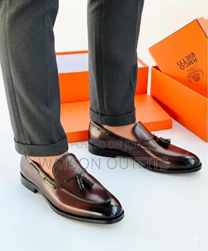 Anax Brand 2 Colours Men's Leather Shoes Top Quality