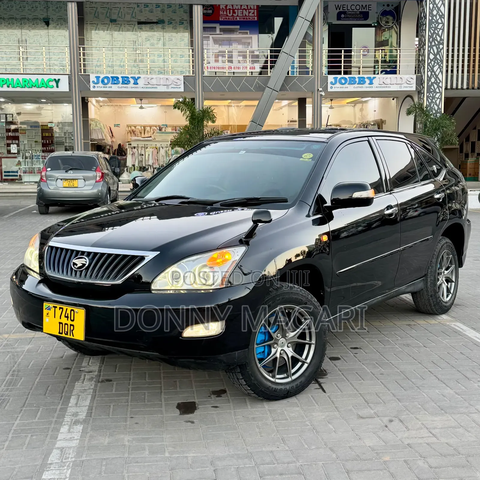 Toyota Harrier 2007 Black