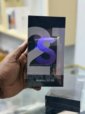New Samsung Galaxy S21 5G 128 GB Black